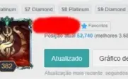 Conta Platina1/Borda Diamante/todos campeoes/241Skins.