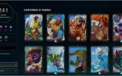 Conta Platina1/Borda Diamante/todos campeoes/241Skins.