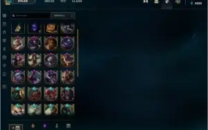 Conta Platina1/Borda Diamante/todos campeoes/241Skins.