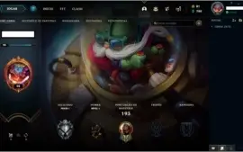 CONTA LOL - SKIN UFO CORKI - PRATA 1 S11  63 Champ E 61 SKIN