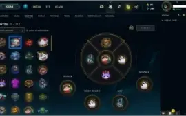 CONTA LOL - SKIN UFO CORKI - PRATA 1 S11  63 Champ E 61 SKIN