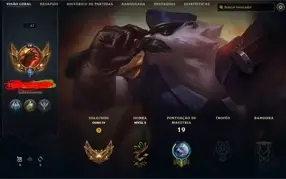 Conta lol ouro 4