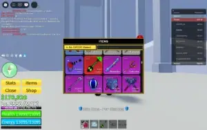 Conta blox fruits cheia de itens