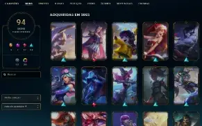 Conta League of Legends Level 308 Ouro IV