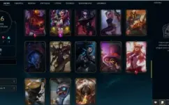 Conta de LOL Unraked com 46 skin 122 Champs