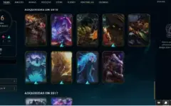 Conta de LOL Unraked com 46 skin 122 Champs