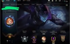 Vendo conta league of legends