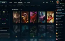 Conta Ouro com varias skins!