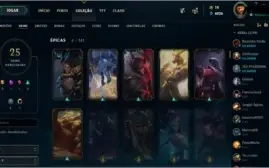Conta Ouro com varias skins!