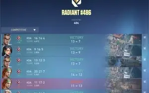 Conta valorant com muitas skins radiant