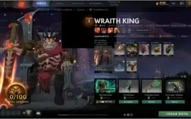 CONTA DOTA 2 COM ARCANOS / IMORTAIS /SETS EXCLUSIVOS + JOGOS