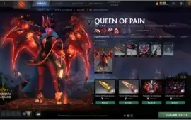 CONTA DOTA 2 COM ARCANOS / IMORTAIS /SETS EXCLUSIVOS + JOGOS