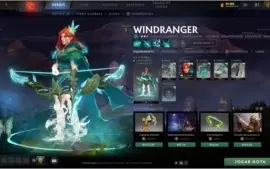 CONTA DOTA 2 COM ARCANOS / IMORTAIS /SETS EXCLUSIVOS + JOGOS