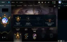 CONTA LOL OURO3 • 62 CHAMP + 44 SKIN 9770 RP