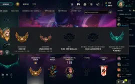Conta Ouro 2 Mmr De Platina Já Com Rp E Tds Os Dados
