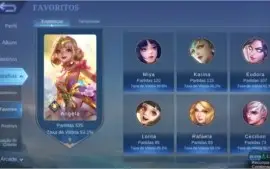 Conta Mobile Legends com Skin Colector Angela