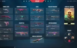 Conta valorant com mais de 2000 gastos em skins