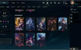 CONTA SMURF NO SERVIDOR NA - 47 SKINS (2 PRESTÍGIO)
