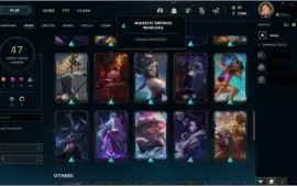 CONTA SMURF NO SERVIDOR NA - 47 SKINS (2 PRESTÍGIO)