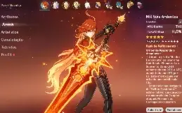 Conta Mavuika main DPS buildada + BISS + Citlali buildada