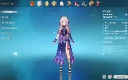 Conta Mavuika main DPS buildada + BISS + Citlali buildada