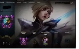 Conta Master S9 LOL 33 Skins