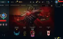 conta lol level 174