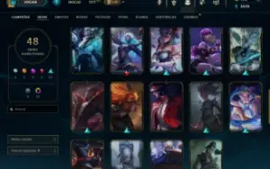 conta lol level 174