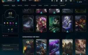 conta lol level 174