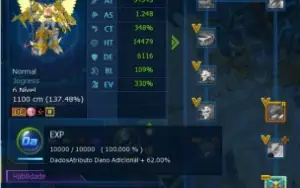 Conta End-Game LA-Omegamon com Rank U