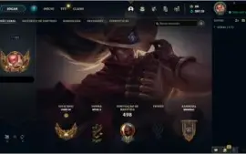 CONTA GOLD - 81 SKINS - 125 CAMPEÕES