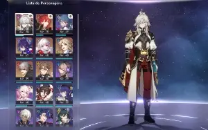 Conta Star Rail Seele+Jing Yuan+Himeko+Yanqing+Welt+Clara