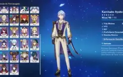 Conta Genshin AR 55 - Ayato + Yae Miko + Navia
