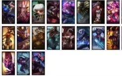 Conta Gold II - Platina S6 - 24 Skins e 133 Champs