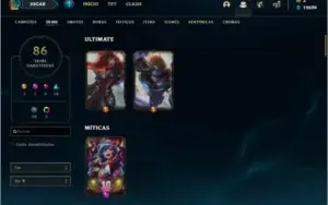 Conta prata 2 com MUITA SKIN