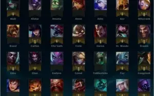 CONTA COM 32 SKINS(Varias legacy e Vitoriosas)80Champ noRank