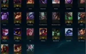 CONTA COM 32 SKINS(Varias legacy e Vitoriosas)80Champ noRank