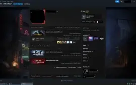 Conta steam com profissionais da furia e companhia adicionad