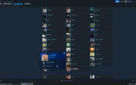 Conta steam com profissionais da furia e companhia adicionad