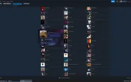 Conta steam com profissionais da furia e companhia adicionad