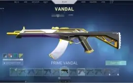 conta valorant prata 1 varias skins
