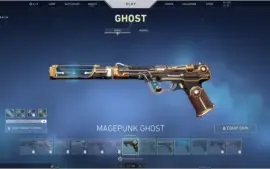 conta valorant prata 1 varias skins