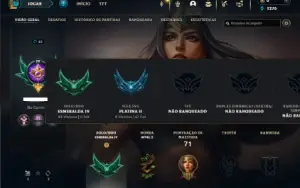 Esmeralda 4 com 35 Champs e 3 Skins + 20 Espolios