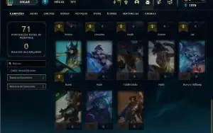 Esmeralda 4 com 35 Champs e 3 Skins + 20 Espolios