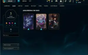 Esmeralda 4 com 35 Champs e 3 Skins + 20 Espolios