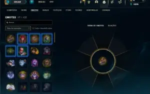 Esmeralda 4 com 35 Champs e 3 Skins + 20 Espolios