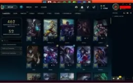 CONTA DE LOL PLATINA 4