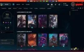 CONTA DE LOL PLATINA 4