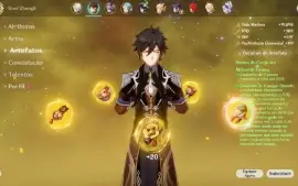 ⭐ GENSHIN IMPACT - AR56, 16T5, Arlecchino + Bis, Zhongli + B
