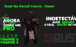 Macro NO-Recoil RUST mouse Razer